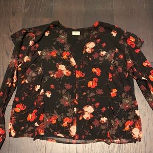 *2 for $25* Wilfred floral blouse
